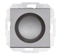 Kopp Presostato, Dispositivo Combinado, Regulador LED, para Lámparas Incandescentes, Lámparas Halógenas de 230 V, Control de Fase, Athenis, Color Acero, 842947082