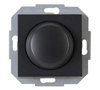 Kopp Presostato, Dispositivo Combinado, Regulador LED, para Lámparas Incandescentes, Lámparas Halógenas de 230 V, Control de Fase, Athenis, Color Antracita, 842915089