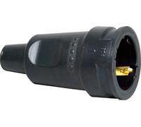 Kopp RA Tapón de Goma con Accesorio de Curvatura Negro - 180416066 [10 Piezas]