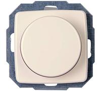 Kopp Rivo 846117081 - Regulador de intensidad universal con interruptor de cambio a presión para luces LED (3-100 W, 10-250 W), color blanco
