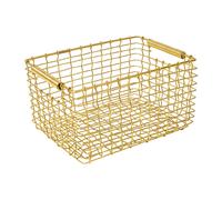 KORBO Cesta Rectangular 15 latón