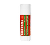 Kores 12202-12 - Juego de 12 barras de pegamento sólido, lavable y no tóxico, 20 g