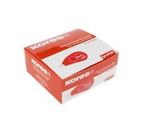 Kores - Cintas Correctoras en Seco, Pack de 16 Cintas Correctoras de 6X5 mm, Perfectas para Correcciones de Boligrafo