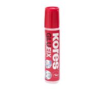 Kores GluFix - Pegamento líquido (30 ml, 12 unidades), transparente