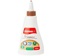 Kores K75725 pegamento de madera, 1 unidad, 125 ml, blanco