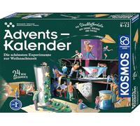 Kosmos 661083 Experimente Calendario de Adviento, los Mejores experimentos de Navidad, en 5 Minutos, para niños a Partir de 8 - 12 años, Juguetes, Science