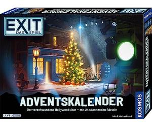 KOSMOS 683702 EXIT - Calendario de Adviento con 24 emocionantes rompecabezas a partir de 10 años, juego de Escape Room antes de Navidad
