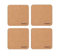 Kosta Boda Posavasos Viva 9.6x9.6 cm. 4-pack Corcho