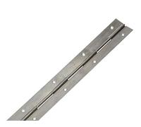KOTARBAU® 10 Bisagras de Piano para Fijar Tapas y Puertas, 31mm x 40 cm, Resistente bisagra con Agujeros de Montaje, Sin Revestimiento, Divisible, Cortable, Bisagra Continua para Muebles, 10 Unidades