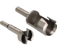 KOTARBAU® 2 x Brocas Forstner para madera 30 mm, Broca fresadora para madera, Broca fresa para taladros, Broca para carpintería, Broca de acero al carbono, Brocas para orificios, 2 uds