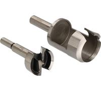 KOTARBAU® 2 x Brocas Forstner para madera 35 mm, Broca fresadora para madera, Broca fresa para taladros, Broca para carpintería, Broca de acero al carbono, Brocas para orificios, 2 uds