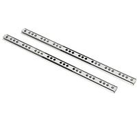 KOTARBAU® 2 x Guías telescópicas de Bolas, Guías para cajones 280 mm, Guías con Cierre Suave, Fijación Lateral, Rieles para cajones, Guías correderas, Apertura Total, Juego de guías para cajón, 2 uds