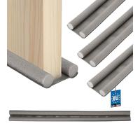 KOTARBAU® 3 uds Burlete Bajo Puerta - Espuma de Polietileno - 95cm - Gris - Burletes Puertas de Entrada - 30mm - Doble Aislamiento - Protector Bajo Puerta - Fácil de Cortar - Cortavientos para Puertas