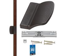KOTARBAU 5907465905091 Pestillo para Puerta de balcón, Marrón Oscuro