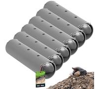 KOTARBAU® 6 x Trampas para Topos, Atrapa Topos, Trampa sin Matar, Trampa Reutilizable, Trampa sin Veneno, Solución humanitaria, Trampa para topillos, 6 Unidades