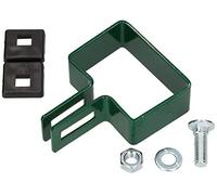 KOTARBAU® Abrazadera Rectangular 60 x 40 mm para Valla de Postes Verde Fijación Mate