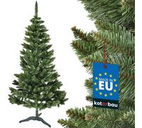 KOTARBAU® Árbol de Navidad artificial de 180 cm, con soporte de plástico