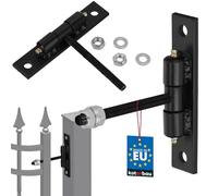 KOTARBAU® Banda para puerta M10 x 100 mm, ajustable en longitud, con rodamientos de bolas para un movimiento fácil