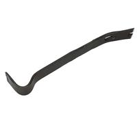 KOTARBAU® Barra de palanca de acero 35 cm forjada, Barra de demolición doble cara, Barra de uña, Extractor de clavos, Herramienta para desmontar pisos de parquet o madera, Pata de cabra, Desencofrador