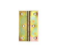 KOTARBAU® Bisagra de acero inoxidable para muebles, 70 x 45 mm, 1 UNIDAD, Bisagra de libro, Conectores de bisagras, Bisagra plegable de doble hoja, Bisagra multiuso para cajas de madera, Galvanizada