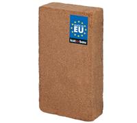 KOTARBAU® Bloque de Fibra de Coco Natural sin turba, Sustrato ecológico 1 x 650 g - 7 l, Sustrato Universal, Fibra Coco, Tierra para Plantas, Bloque de Fibre de Coco