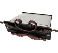 KOTARBAU®: Buzón de pared con profundidad ajustable de 160 a 295 mm. Buzón empotrado. Caja de inserción para paredes y muros de vallas. Color