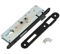 KOTARBAU - Cerradura de embutir (72/34 PZ, galvanizada, izquierda/derecha, cerradura de puerta, para interior/exterior, cerradura de seguridad (derecha)