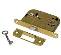 KOTARBAU® Cerradura de embutir 72/45 mm para puertas interiores Universal BB
