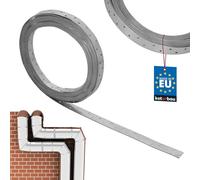 KOTARBAU® Cinta Perforada Galvanizada, Banda Perforada 25 x 1,5 mm