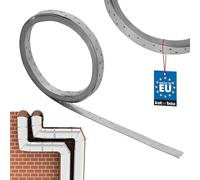 KOTARBAU® Cinta Perforada Galvanizada, Banda Perforada 25 x 1,5 mm