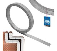 KOTARBAU® Cinta Perforada Galvanizada, Banda Perforada 60 x 2 mm