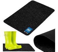 KOTARBAU® Felpudo Antideslizante, Alfombrilla para protección de Suelos, Antracita, 40 x 60 cm, Alfombra para Puerta, Entrada, Capacidad retener y esconder la Suciedad