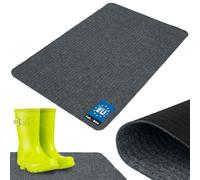 KOTARBAU® Felpudo Antideslizante, Alfombrilla para protección de Suelos, Gris, 66 x 100 cm, Alfombra para Puerta, Entrada, Capacidad retener y esconder la Suciedad