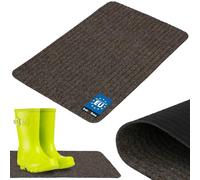 KOTARBAU® Felpudo Antideslizante, Alfombrilla para protección de Suelos, Marrón, 40 x 60 cm, Alfombra para Puerta, Entrada, Capacidad retener y esconder la Suciedad