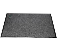KOTARBAU® Felpudo de PVC y moqueta, 80 x 120 cm, Alfombrilla de Puerta, Felpudo para Entrada, Antideslizante, Negro, Felpudo Grande Rectangular, Gris, Alfombrilla Acolchada, Felpudo con moqueta