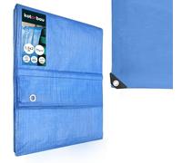 KOTARBAU® Lona Impermeable Exterior 1,5x2 m, Azul, 60 g/m²