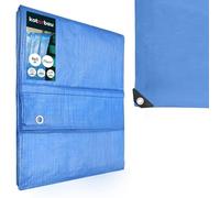 KOTARBAU® Lona Impermeable Exterior 4x5 m, Azul, 60 g/m²