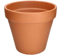 KOTARBAU® Maceta con Borde de Terracota 35 cm para Interiores y Exteriores, Tiesto para Plantas, Arcilla de Terracota, Maceta para balcón o jardín, Cerámica sin esmaltar