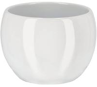 KOTARBAU® Maceta de cerámica de 10 cm, para Flores y Plantas, Color Blanco, macetero Redondo para Interiores, Maceta para el hogar, diseño Moderno y Elegante