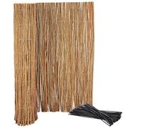KOTARBAU® Malla de ocultación, 90 x 300 cm, Rollo de 3 Metros, Valla de Mimbre, Cerca, Malla para ocultación y decoración de ambientes, Cañizo, Privacidad