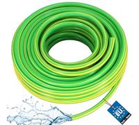 KOTARBAU® Manguera para Jardín 1/2", Rollo de 30 m, 4 Capas, Antitorsión, Verde Amarillo, Profesional, Manguera para regar Las Plantas, césped, PV