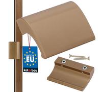 KOTARBAU® Manija para puerta de balcón, Tirador de puerta de terraza, Tirador de puerta bronce, Manilla para puerta balconera, Asa de agarre para fumadores, Manilla de aluminio para balcones