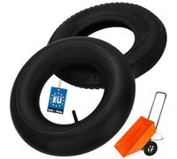 KOTARBAU® Neumático con Cámara para Carretilla - Goma - Negro - Neumático - ⌀ 40 cm - 6PR - Cámara de Aire - ⌀ 35 cm - Cubierta Carretilla - Jardín - Obra - Agricultura