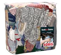 KOTARBAU Paños de limpieza para taller, 10 kg, algodón, paños de limpieza para coche, paños de limpieza industriales, paños de cocina, paños de cocina, paños de cocina, juego de cuidado para el coche