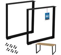 KOTARBAU® Patas para Mesa, Patas para Mesa Escritorio 60 x 72 cm