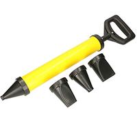 KOTARBAU® Pistola de calafate de Cemento, Bomba de calafateo con 4 boquillas, Pistola de lechada, Herramienta aplicadora para mortero, Bomba de mortero, Prensa de mortero, Inyector de mortero Manual