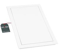 KOTARBAU® Puerta de Inspección Aleta de Inspección 25x40 cm para Pintar Cerradura A Presión Puerta de Inspección Puerta de Acceso Aleta de Mantenimiento Aleta de Servicio Aleta de Limpieza