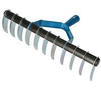 KOTARBAU® Rastrillo de corte 345 x 100 mm para eliminar musgo y fieltro de césped