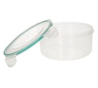 KOTARBAU® Recipiente de plástico para comida, 1500 ml, Fiambrera, Contenedor redondo, Tupper para almacenamiento de alimentos, Taper, Cierre hermético