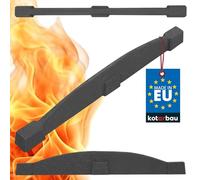 KOTARBAU® - Rejilla de Hierro Fundido para Chimenea (340 mm) - para Inserto, Estufa de Leña, Poele a Madera